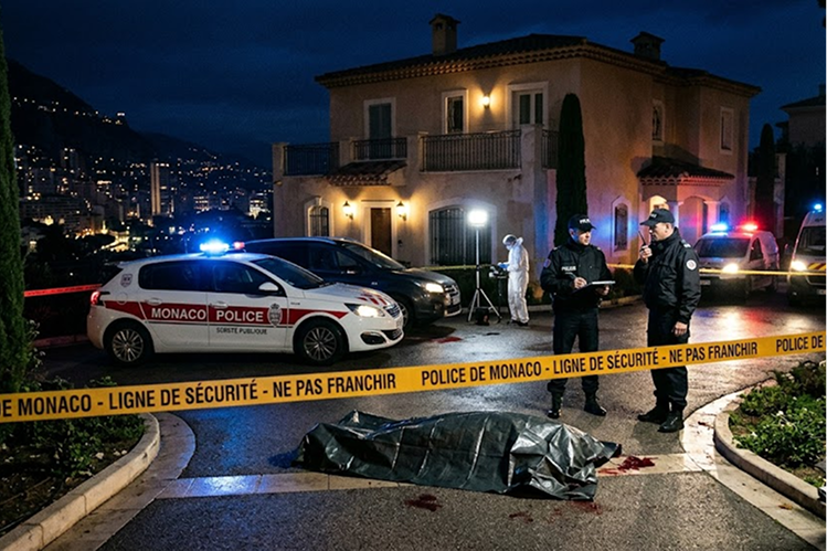 Scène de crime — Villa de Monaco